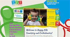 Desktop Screenshot of happykidsdentistry.com
